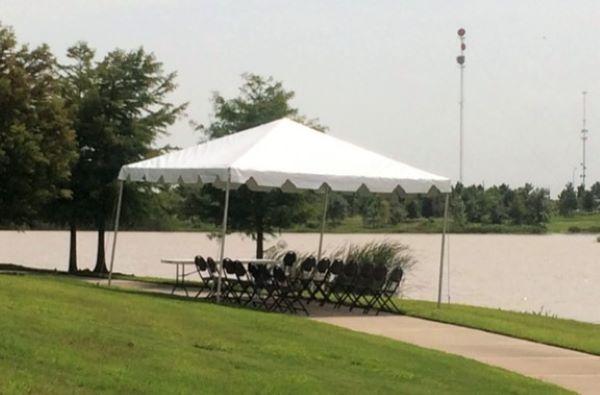 15' x 15' frame tent